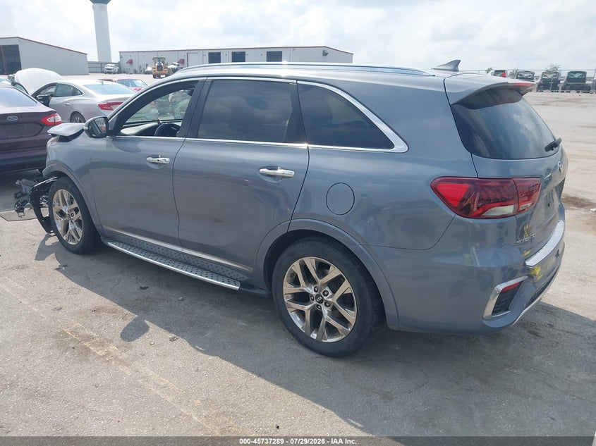Vin: 5xypk4a55kg609933, lot: 46235993, kia sorento 3.3l sxl 20193