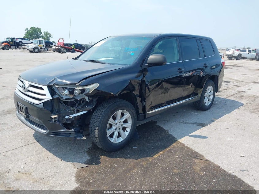 Vin: 5tdza3ehxcs025848, lot: 46235995, toyota highlander 20122