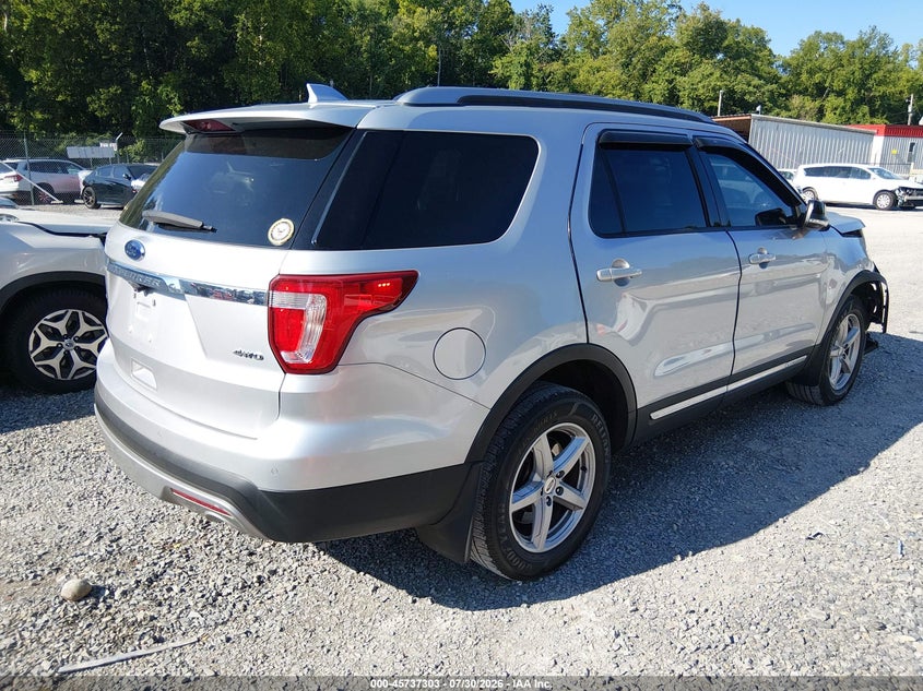 Vin: 1fm5k8d8xgga11762, lot: 46236007, ford explorer xlt 20164