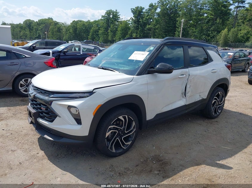 Vin: kl79muslxsb031223, lot: 46236011, chevrolet trailblazer awd rs 20252