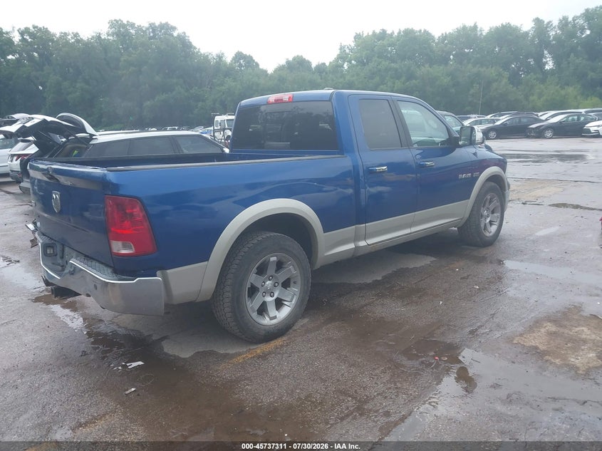Vin: 1d7rb1gt4as180697, lot: 46236015, dodge ram 1500 laramie 20104