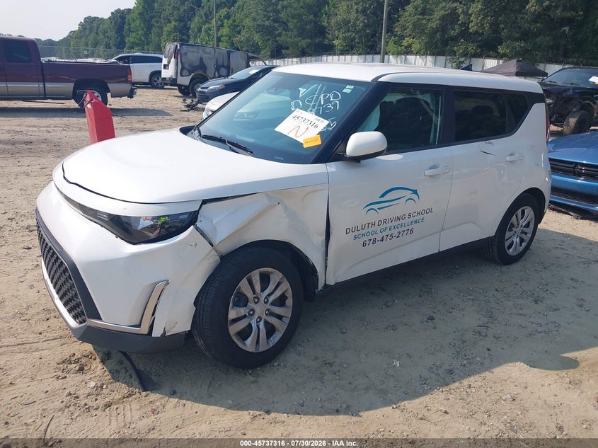 Vin: kndj23auxp7858739, lot: 46236019, kia soul lx 20232