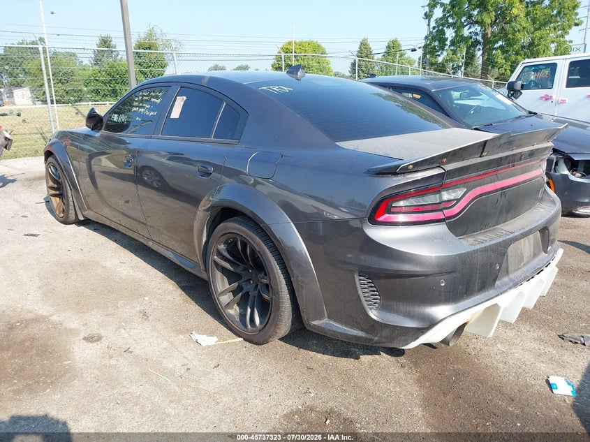 Vin: 2c3cdxgj5ph616022, lot: 46236027, dodge charger scat pack widebody 20233