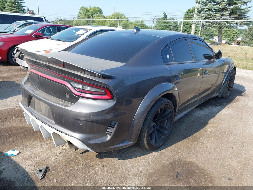 Vin: 2c3cdxgj5ph616022, lot: 46236027, dodge charger scat pack widebody 20234