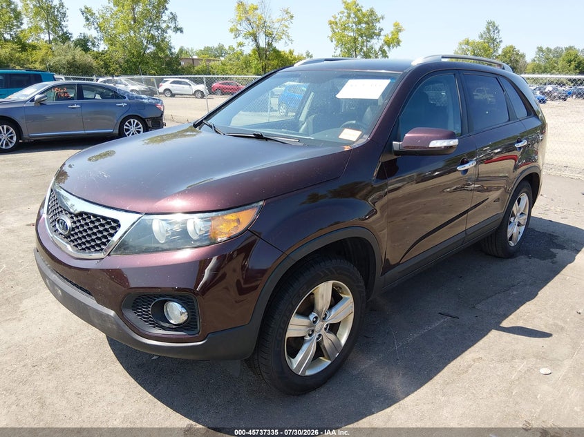 Vin: 5xyku4a22cg206648, lot: 46236039, kia sorento ex v6 20122