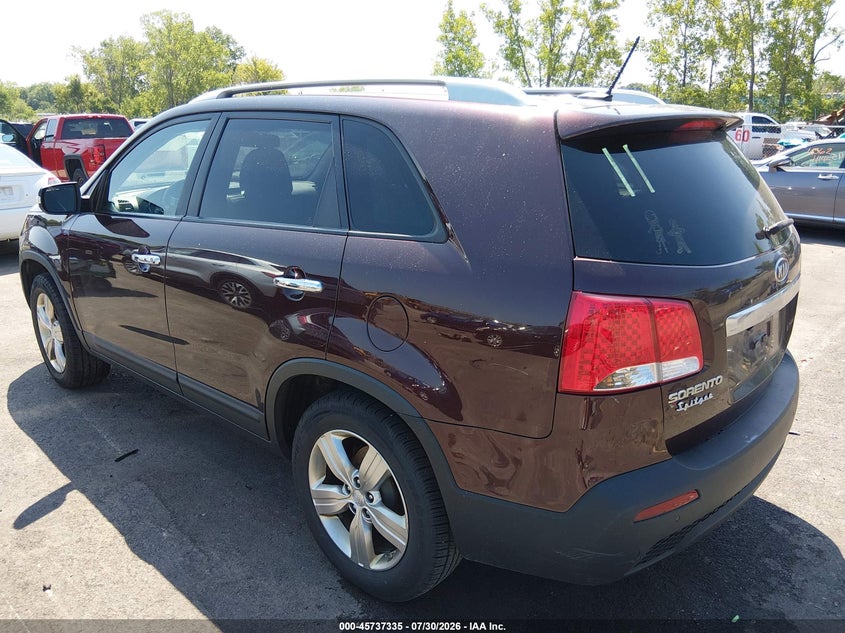 Vin: 5xyku4a22cg206648, lot: 46236039, kia sorento ex v6 20123