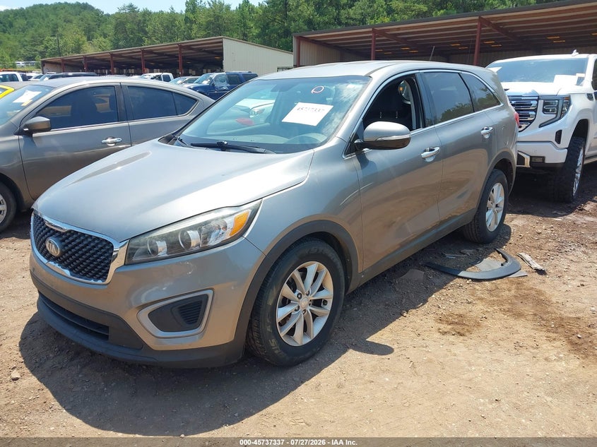 Vin: 5xypg4a35jg424764, lot: 46236041, kia sorento 2.4l l 20182