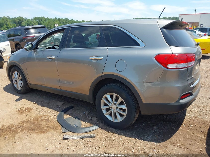 Vin: 5xypg4a35jg424764, lot: 46236041, kia sorento 2.4l l 20183