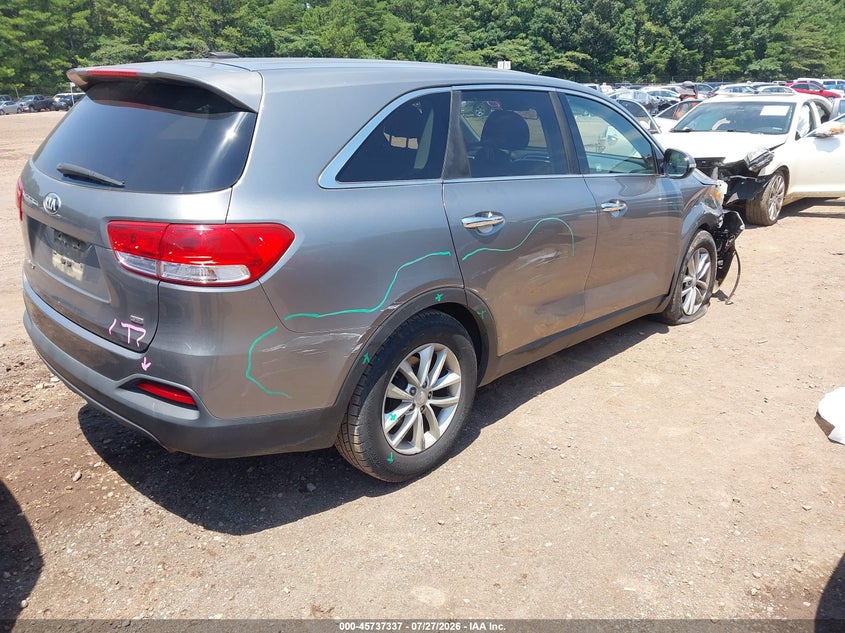 Vin: 5xypg4a35jg424764, lot: 46236041, kia sorento 2.4l l 20184