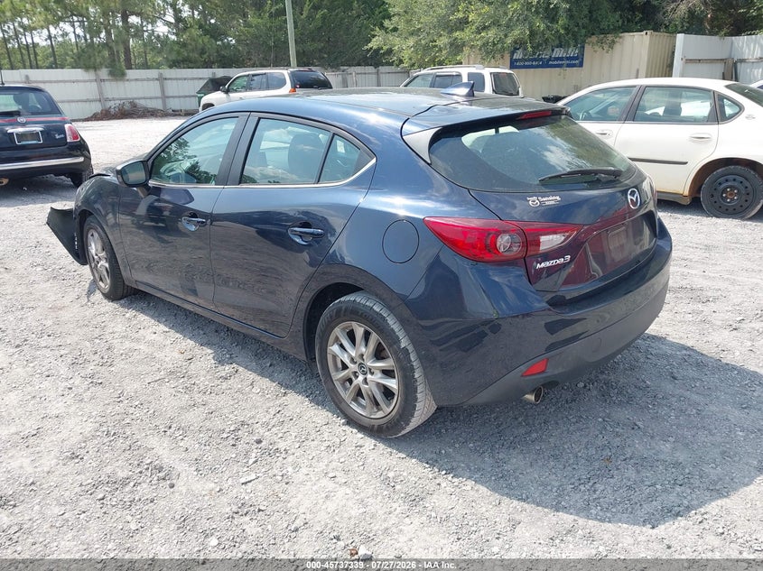 Vin: 3mzbm1m76gm320387, lot: 46236043, mazda mazda3 i touring 20163
