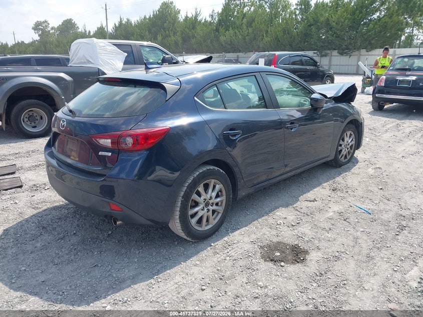Vin: 3mzbm1m76gm320387, lot: 46236043, mazda mazda3 i touring 20164