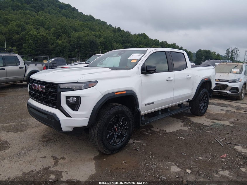 Vin: 1gtp2bek7s1198152, lot: 46236064, gmc canyon 4wd elevation 20252