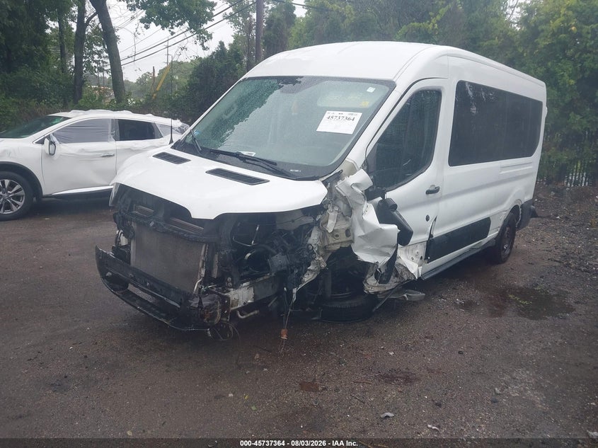 Vin: 1fbzx2cm5fkb01341, lot: 46236068, ford transit-350 xl 20152