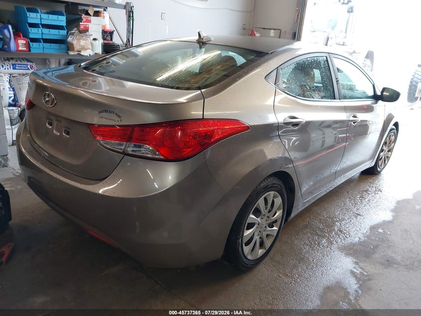 Vin: 5npdh4ae0dh224664, lot: 46236069, hyundai elantra gls 20134