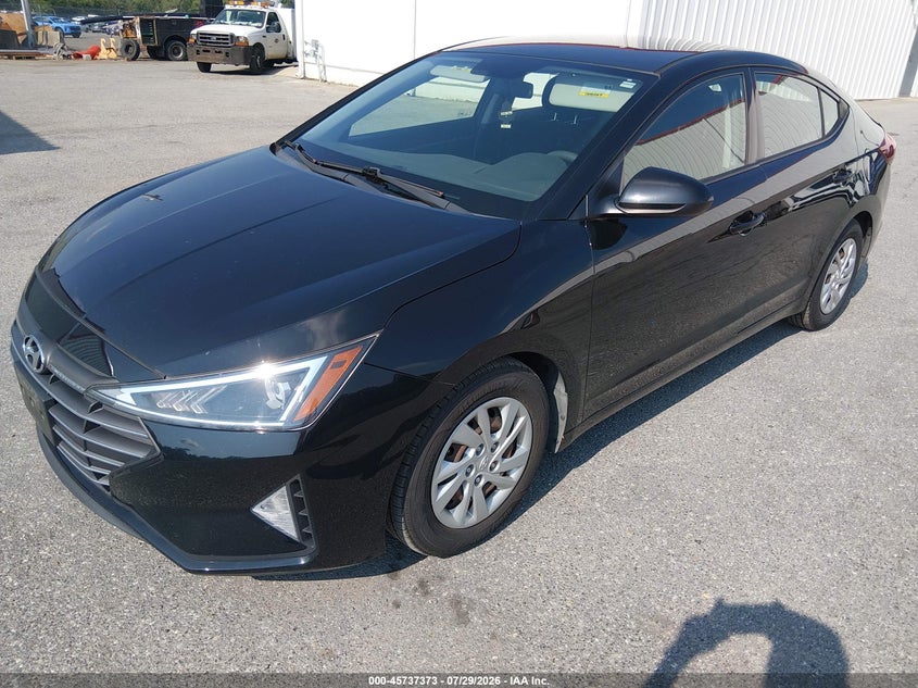 2019 Hyundai Elantra, Normal Wear & Tear, IAAI, VIN 5NPD74LF8KH480623 — photo 2