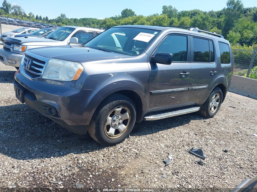 Vin: 5fnyf4h20fb013243, lot: 46236097, honda pilot lx 20152