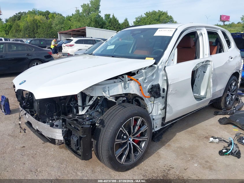 Vin: 5ux43eu03t9351659, lot: 46236099, bmw x5 phev xdrive50e 20262