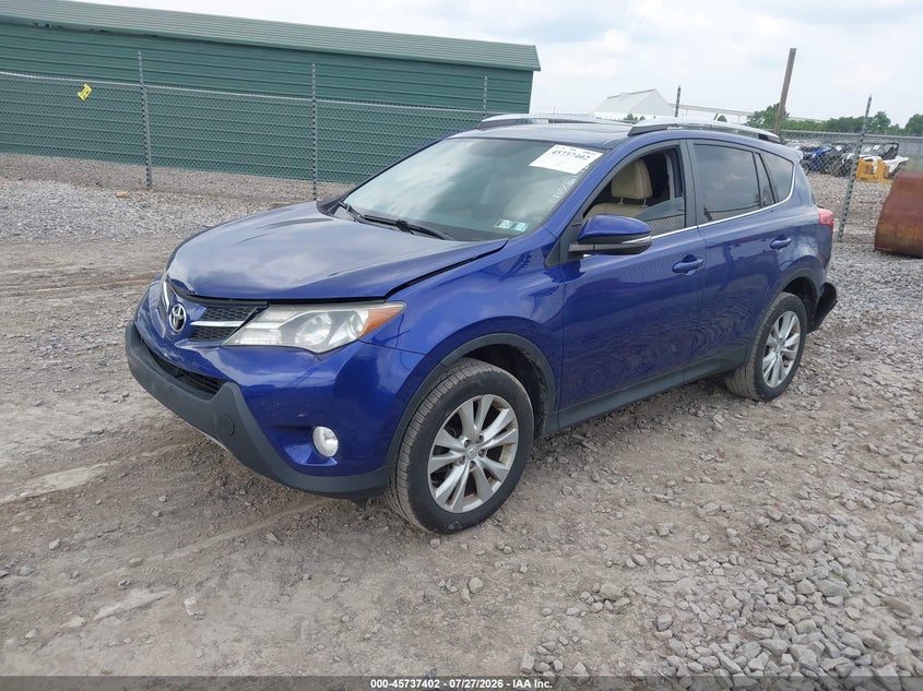 Vin: 2t3dfrev7fw286135, lot: 46236106, toyota rav4 limited 20152