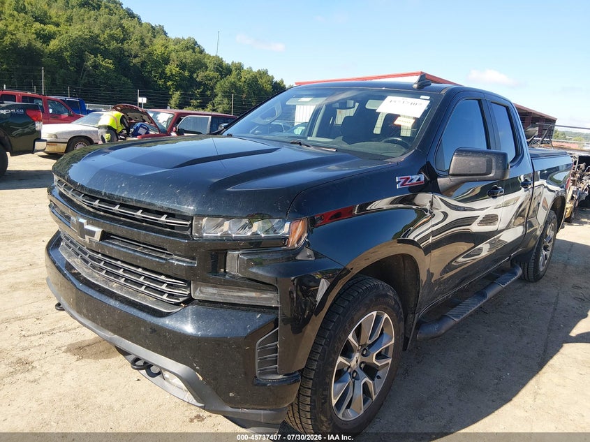 Vin: 1gcryeed2mz103222, lot: 46236111, chevrolet silverado 1500 4wd  standard bed rst 20212