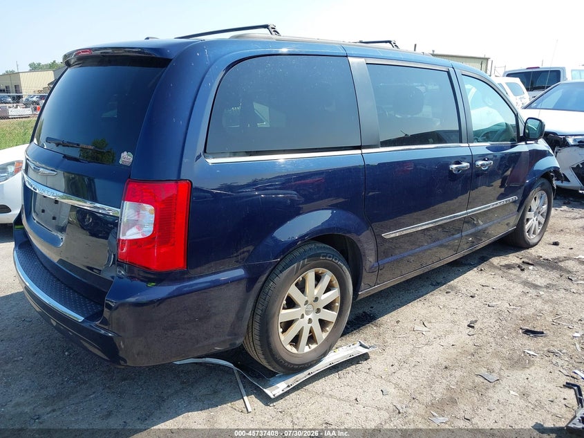 Vin: 2c4rc1bg0gr261305, lot: 46236112, chrysler town & country touring 20164