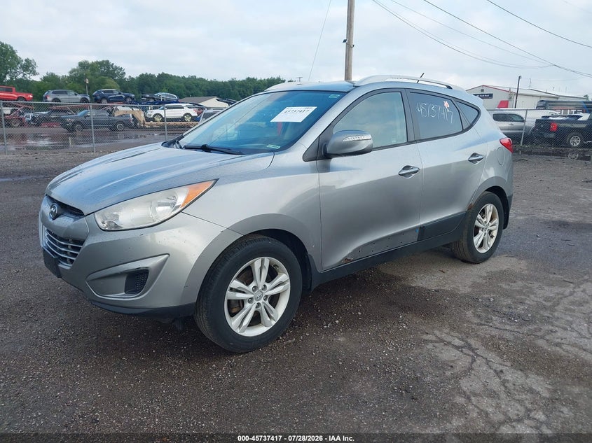 Vin: km8ju3ac3cu373612, lot: 46236121, hyundai tucson gls 20122