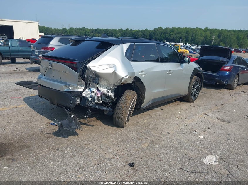 Vin: jtmaaaaa3sa056106, lot: 46236124, toyota bz4x limited 20254