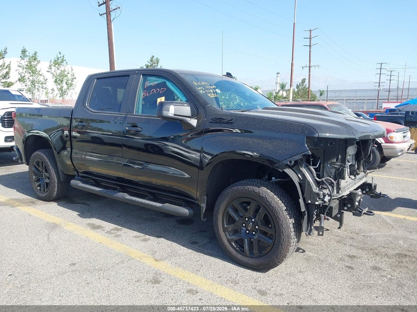 Vin: 3gcukfed7sg286776, lot: 46236127, chevrolet silverado 1500 4wd  short bed lt trail boss 2025 img_1