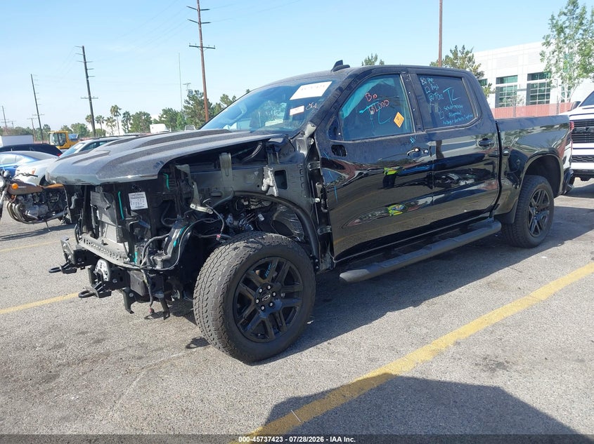 Vin: 3gcukfed7sg286776, lot: 46236127, chevrolet silverado 1500 4wd  short bed lt trail boss 20252