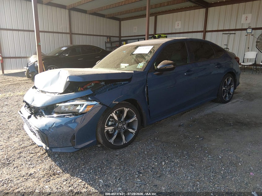 Vin: 2hgfe4f86th327231, lot: 46236135, honda civic hybrid sport/sport touring 20262