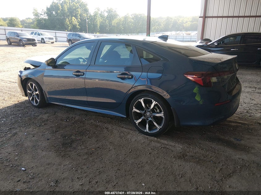 Vin: 2hgfe4f86th327231, lot: 46236135, honda civic hybrid sport/sport touring 20263