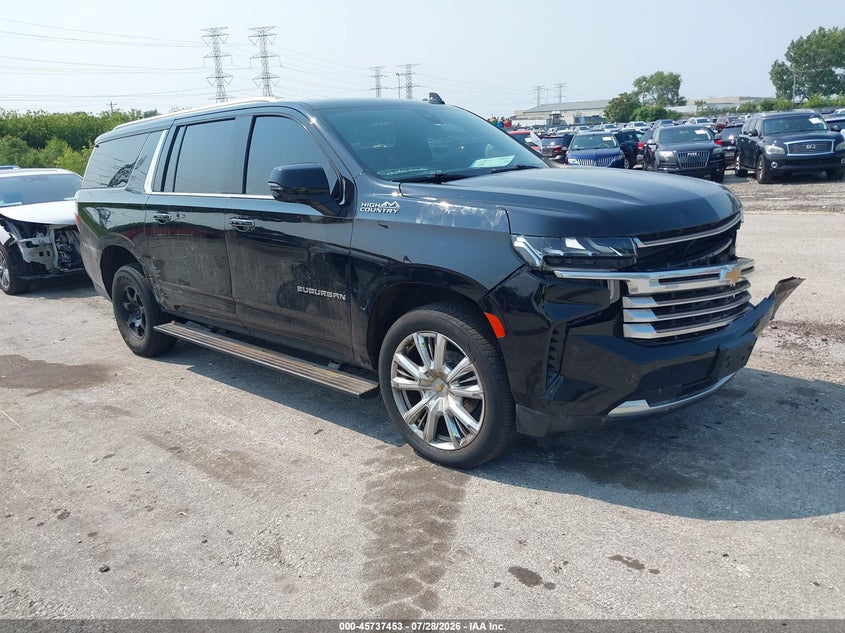 Vin: 1gnskgkl3mr197337, lot: 46236157, chevrolet suburban 4wd high country 2021 img_1