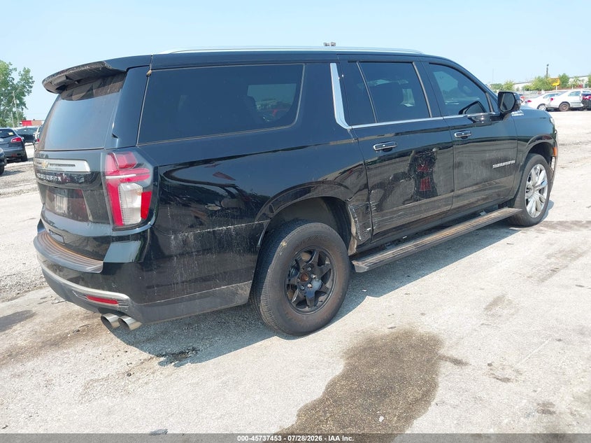 Vin: 1gnskgkl3mr197337, lot: 46236157, chevrolet suburban 4wd high country 20214