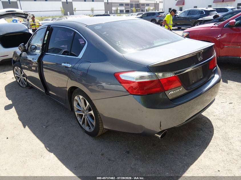Vin: 1hgcr2f55ea275593, lot: 46236166, honda accord sport 20143