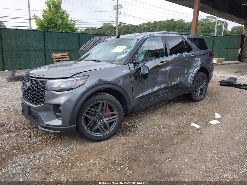Vin: 1fmuk8kh3tgb24770, lot: 46236168, ford explorer st-line 20262