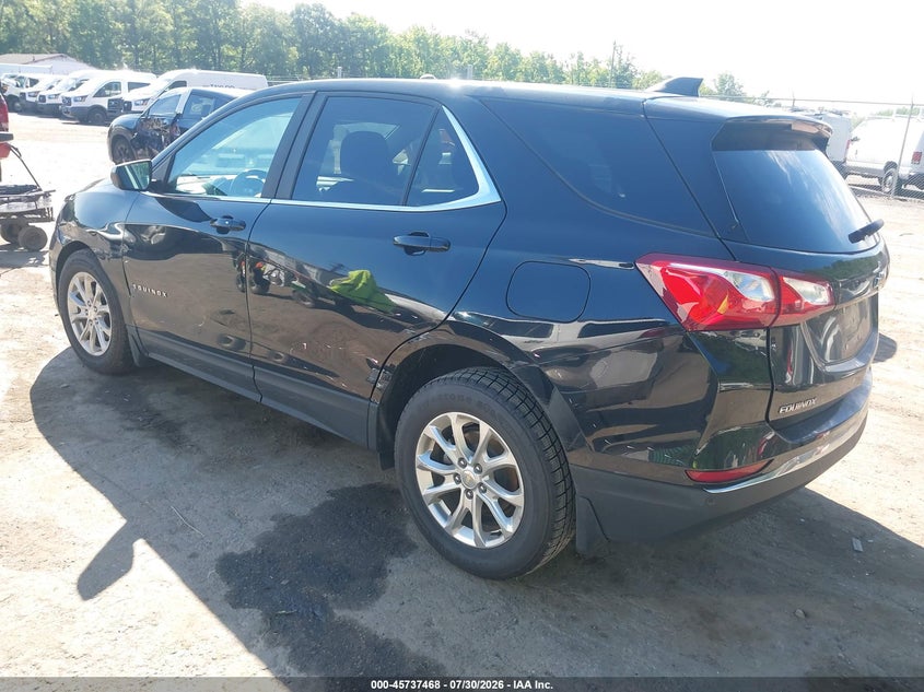 Vin: 3gnaxkev9ml395974, lot: 46236172, chevrolet equinox fwd lt 20213