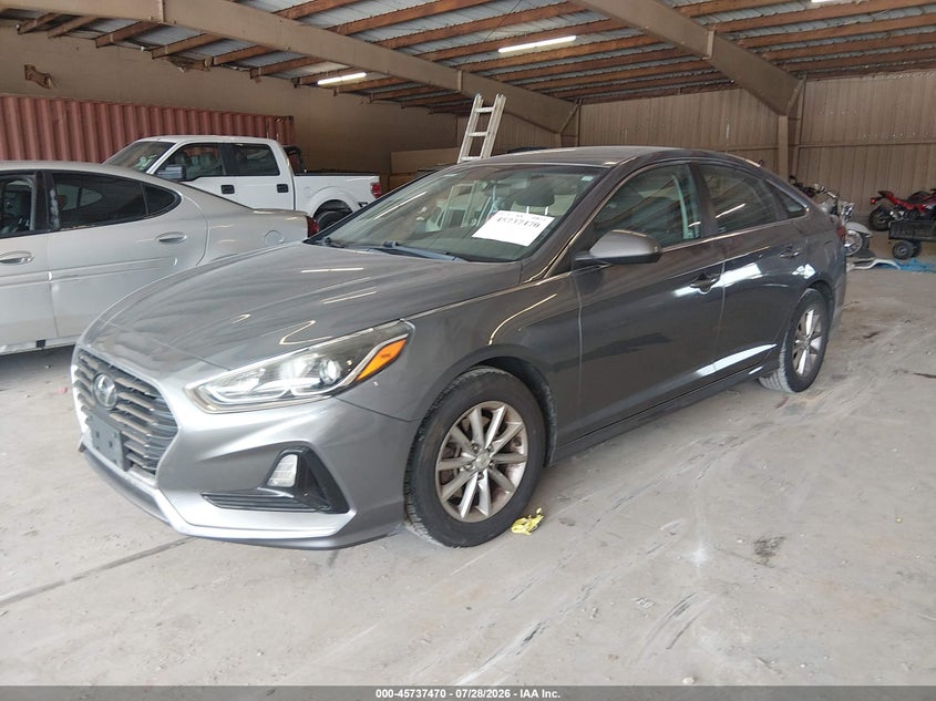 Vin: 5npe24af3kh757622, lot: 46236174, hyundai sonata se 20192
