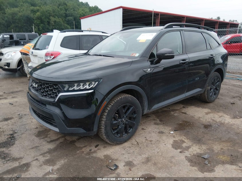 Vin: 5xyrldlc8pg228179, lot: 46236202, kia sorento x-line s 20232