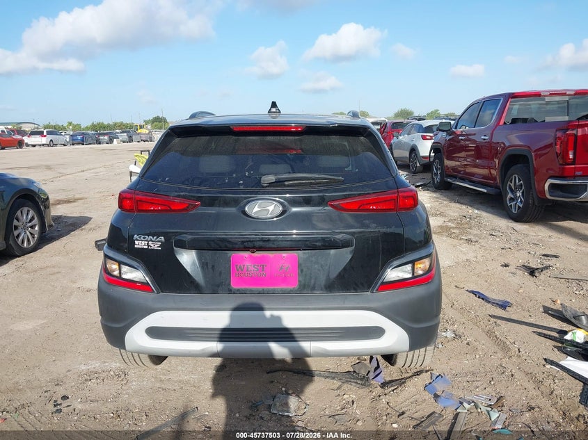 2022 Hyundai Kona (VIN: KM8K32AB9NU891638)