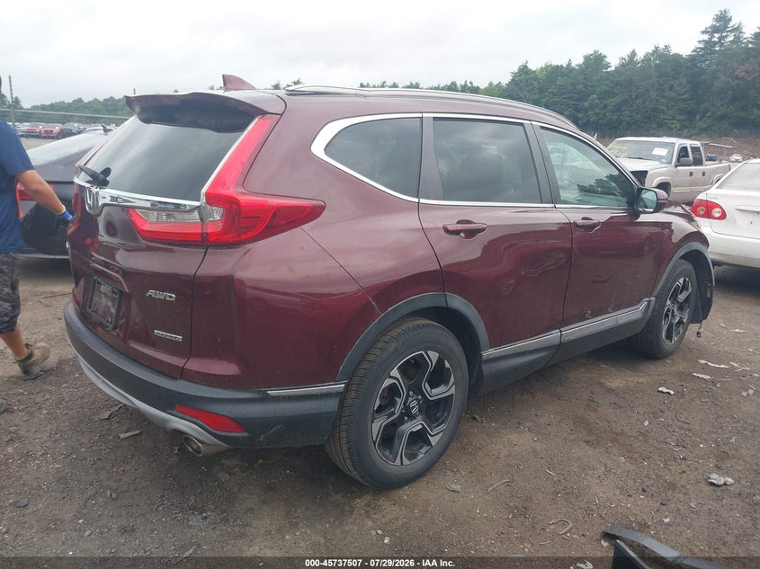 Vin: 7farw2h99je097548, lot: 46236211, honda cr-v touring 20184
