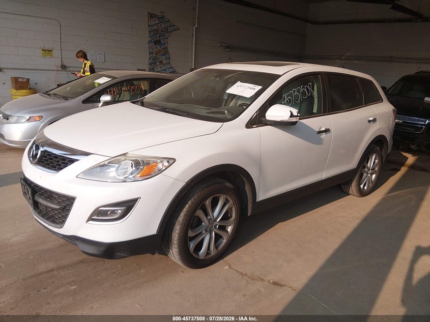 Vin: jm3tb3da8b0326621, lot: 46236212, mazda cx-9 grand touring 20112