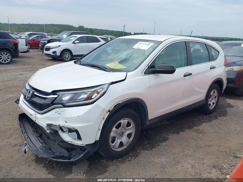 Vin: 5j6rm3h34fl012293, lot: 46236222, honda cr-v lx 20152