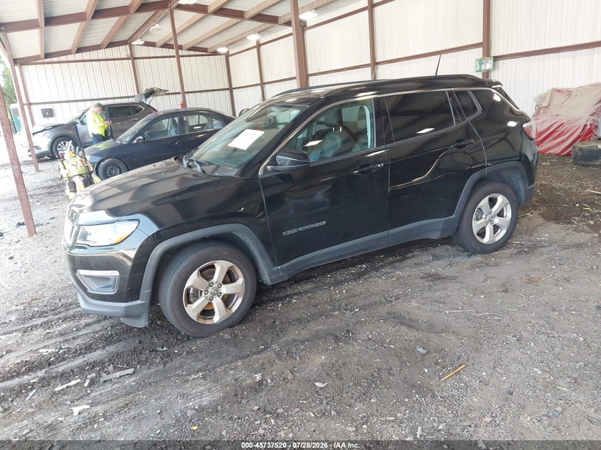 Vin: 3c4njcbbxjt420727, lot: 46236224, jeep compass latitude fwd 20182