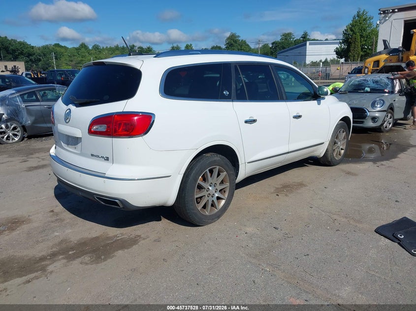 Vin: 5gakvbkd1hj124579, lot: 46236232, buick enclave leather 20174