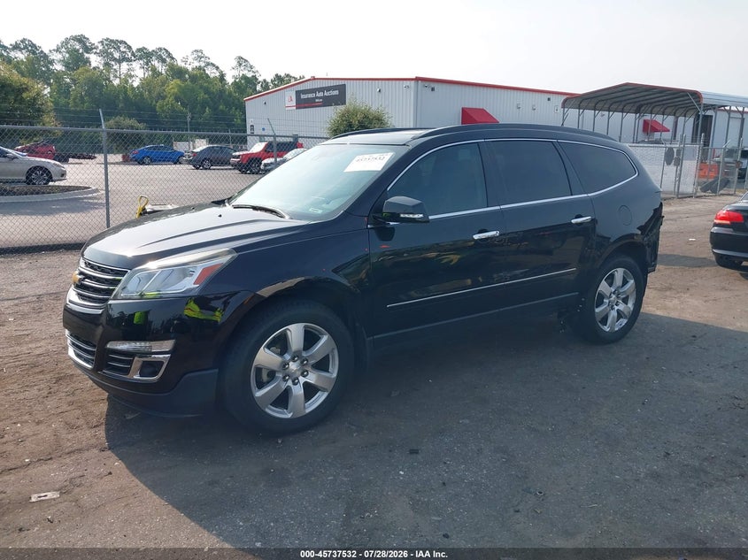 Vin: 1gnkrjkd6gj320309, lot: 46236236, chevrolet traverse ltz 20162