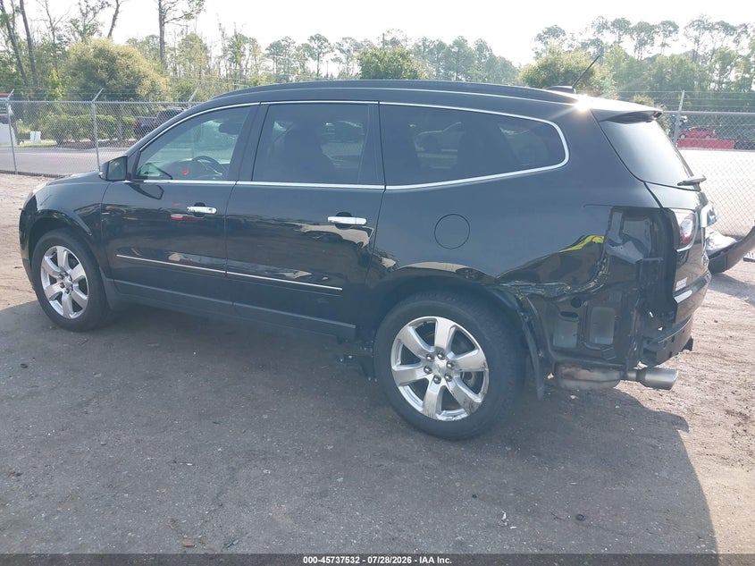 Vin: 1gnkrjkd6gj320309, lot: 46236236, chevrolet traverse ltz 20163