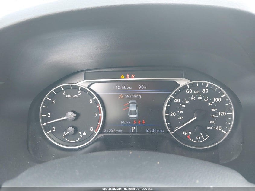 NISSAN ALTIMA 2025 VIN 1N4BL4DW0SN385836