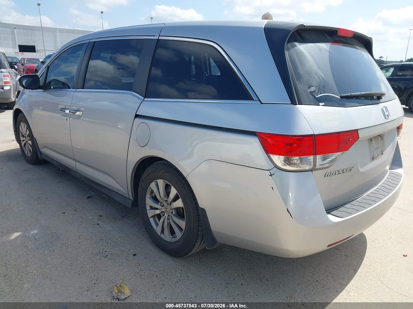Vin: 5fnrl5h68fb076984, lot: 46236248, honda odyssey ex-l 20153