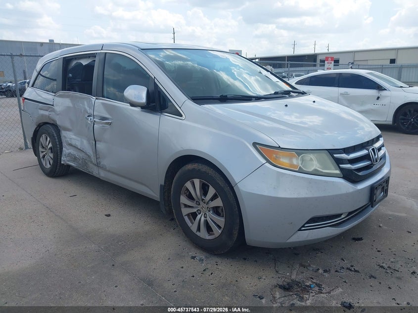 2015 HONDA ODYSSEY auction photo 1