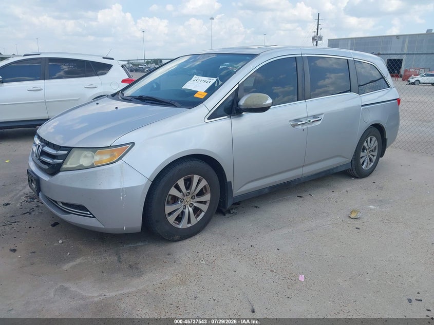 2015 HONDA ODYSSEY auction photo 2