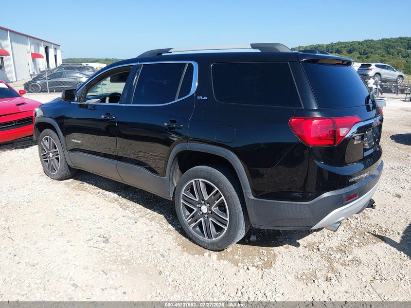 Vin: 1gkknlls1hz124718, lot: 46236257, gmc acadia sle-2 20173